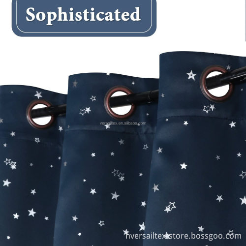 Sleep-Enhancing Magic Grommet Curtain